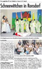 Schneewittchen in Ronsdorf