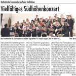 Vielfältiges Südhöhenkonzert